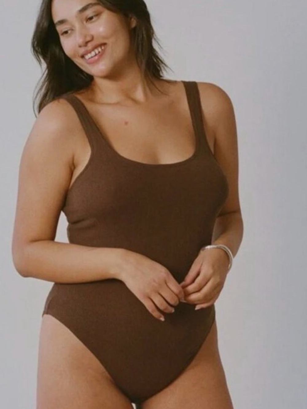 Ozma Christy Bodysuit - Brown
